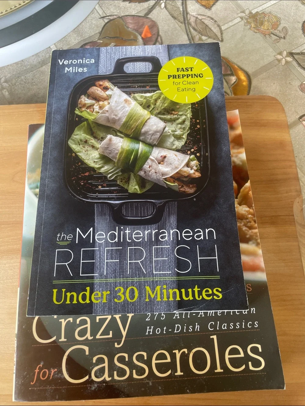 Crazy for Casseroles Cookbook by — Brown Cover